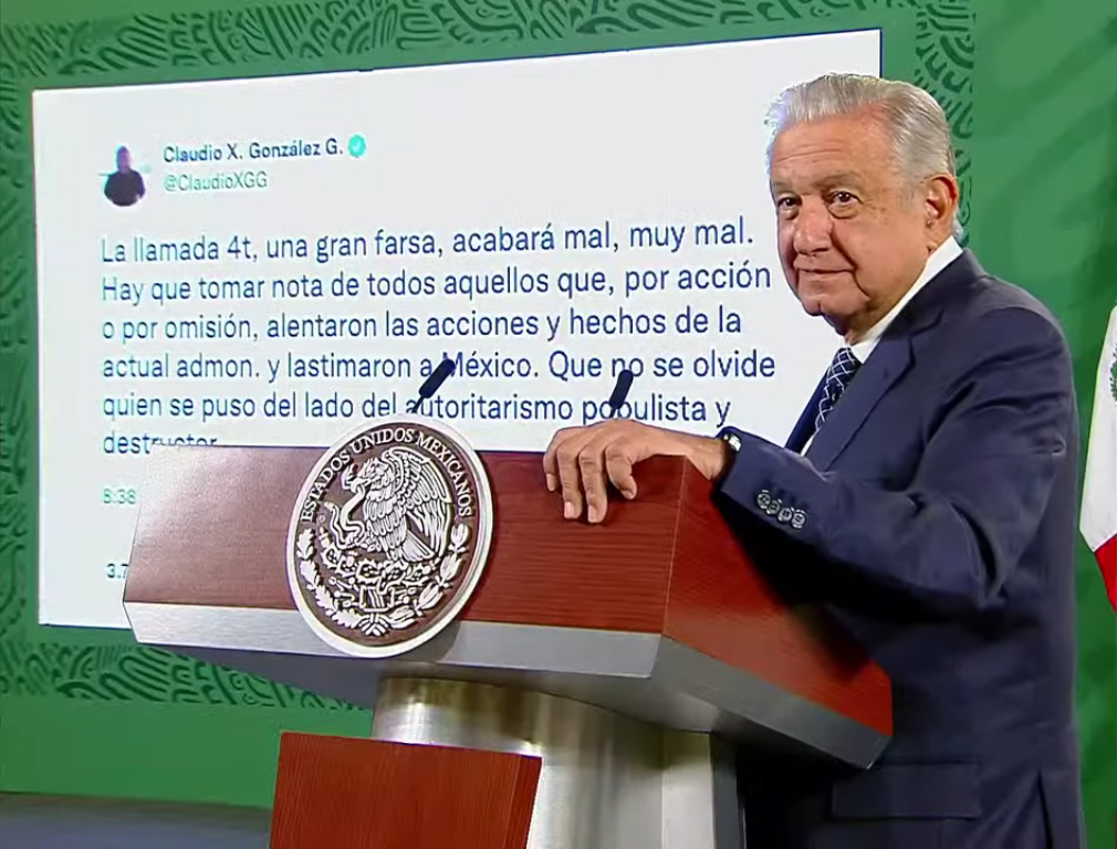 AMLO responde a críticas de Claudio X. González. ¿En qué hemos lastimado a México? dice