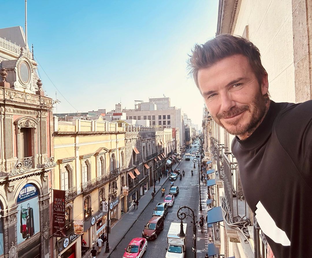 David Beckham declara que ama a México y presume su visita al país