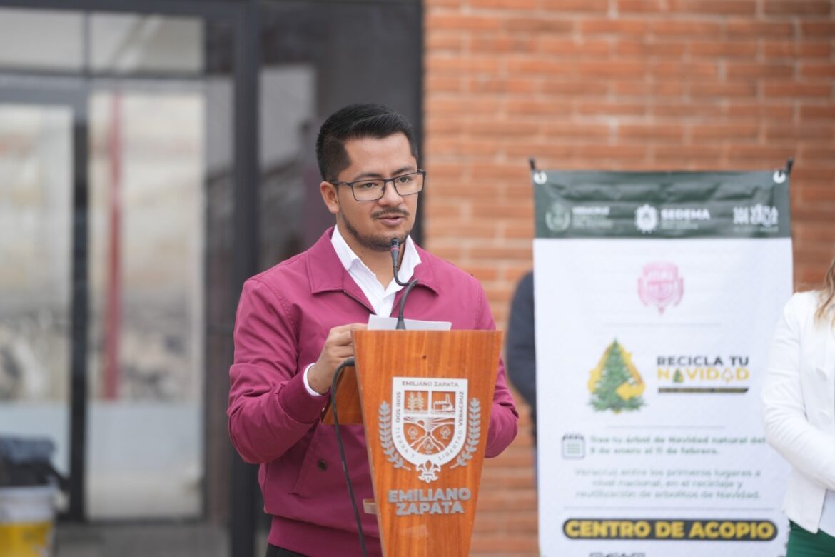 Gobierno de Erick Ruíz habilita 14 puntos de acopio para “Recicla tu Navidad”