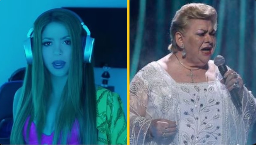 Paquita la del Barrio se declara parte del ‘Team Shakira’