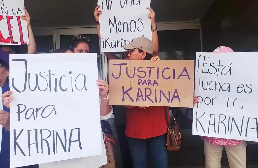 Antes del feminicidio Karina fue amenazada y golpeada, afirman familiares