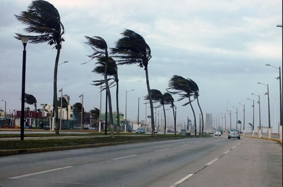 Surada y luego norte con rachas de hasta 95 km, así el clima en Veracruz