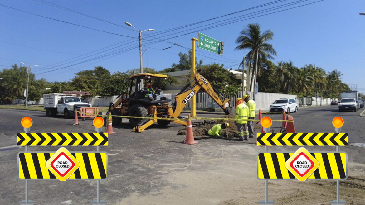 Habrá cierre temporal de calles en Boca del Río por trabajos de rehabilitación