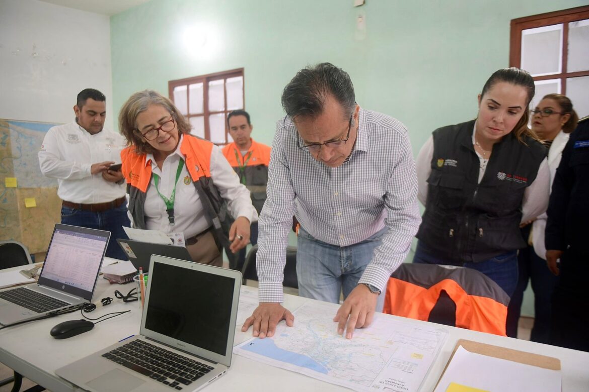 En descenso los ríos del sur; Gobierno distribuye alimentos y lleva servicio médico a localidades